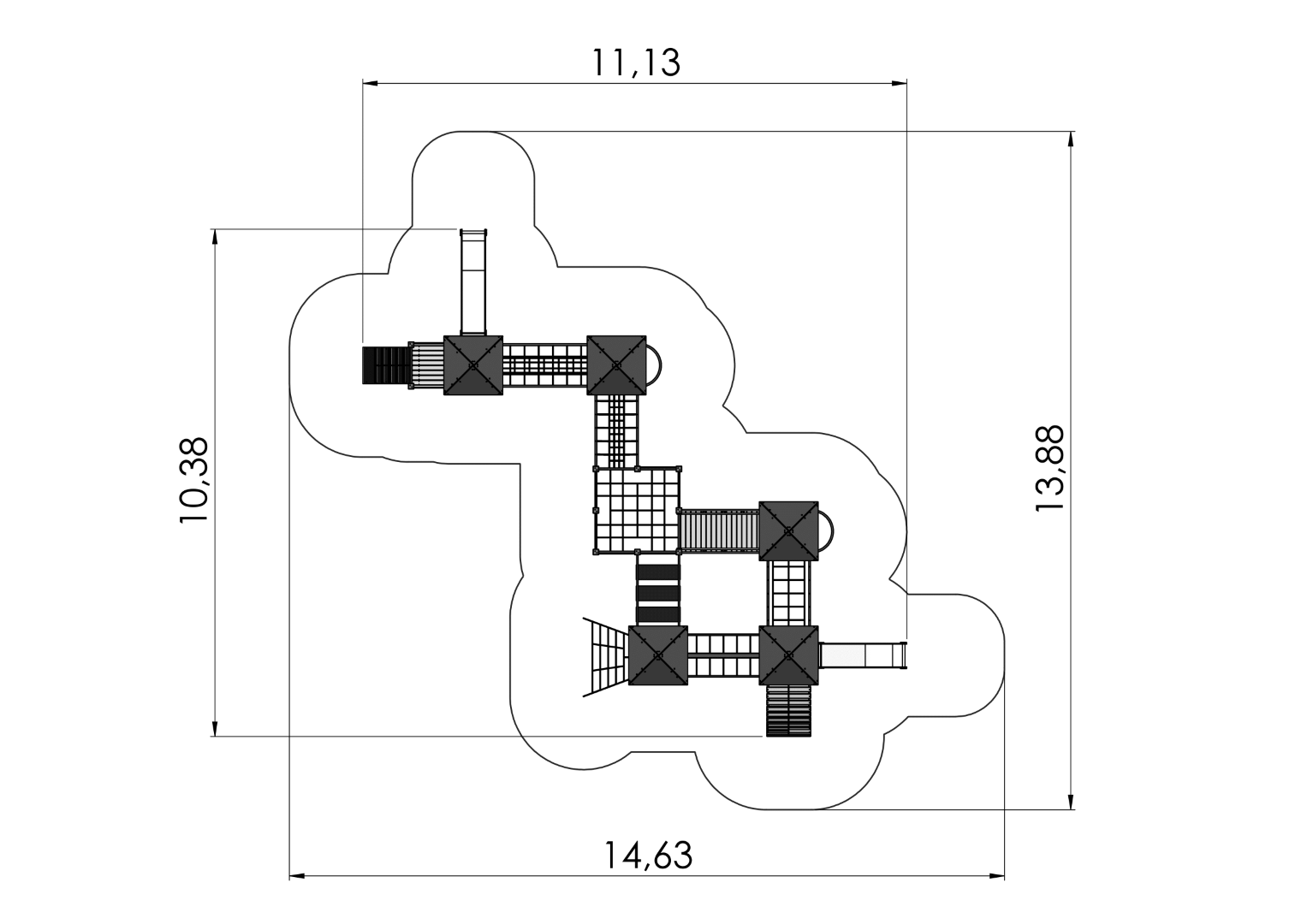 Multi-activiteitencentrum OLD TOWN Mini