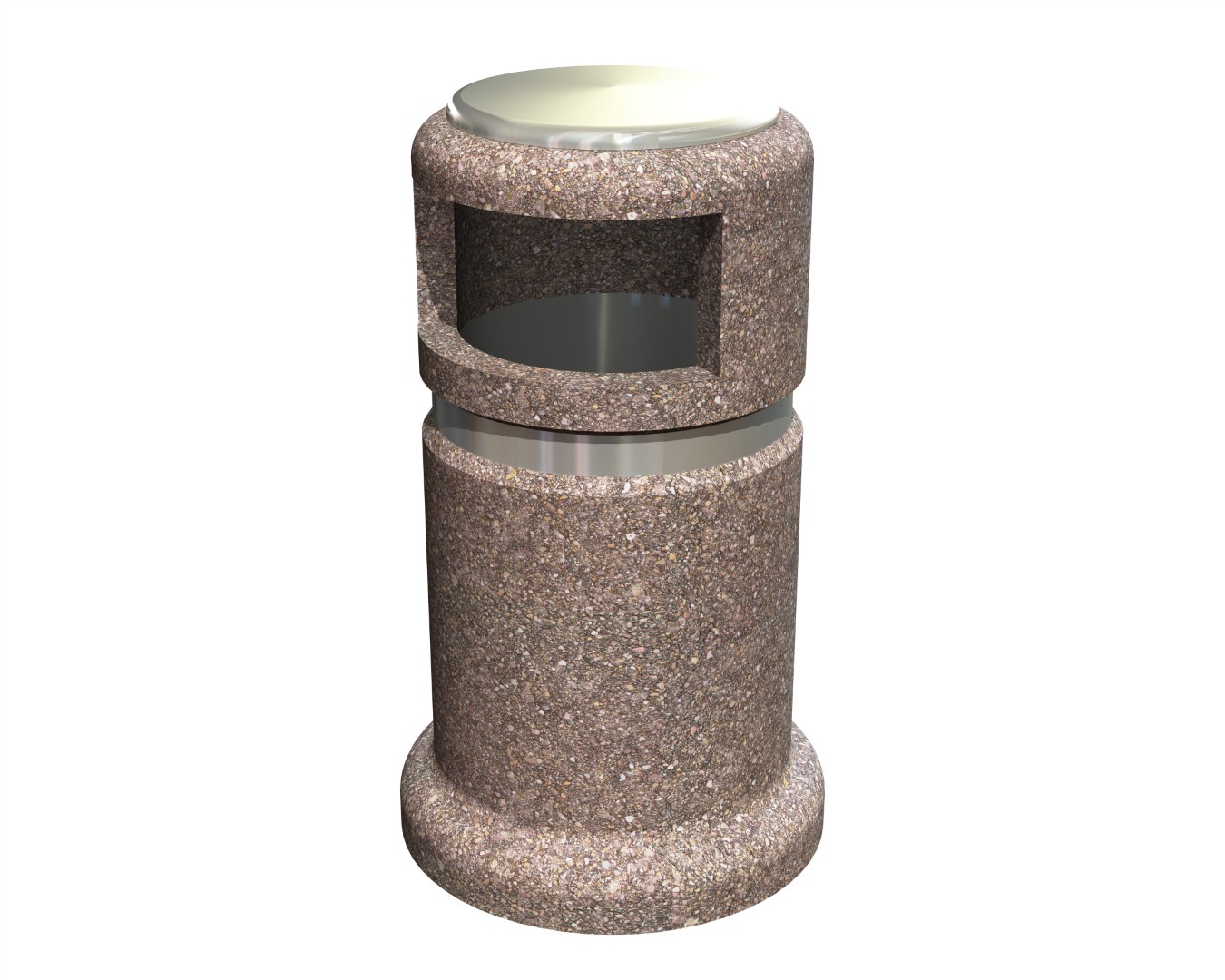 Betonnen afvalbak 50 L