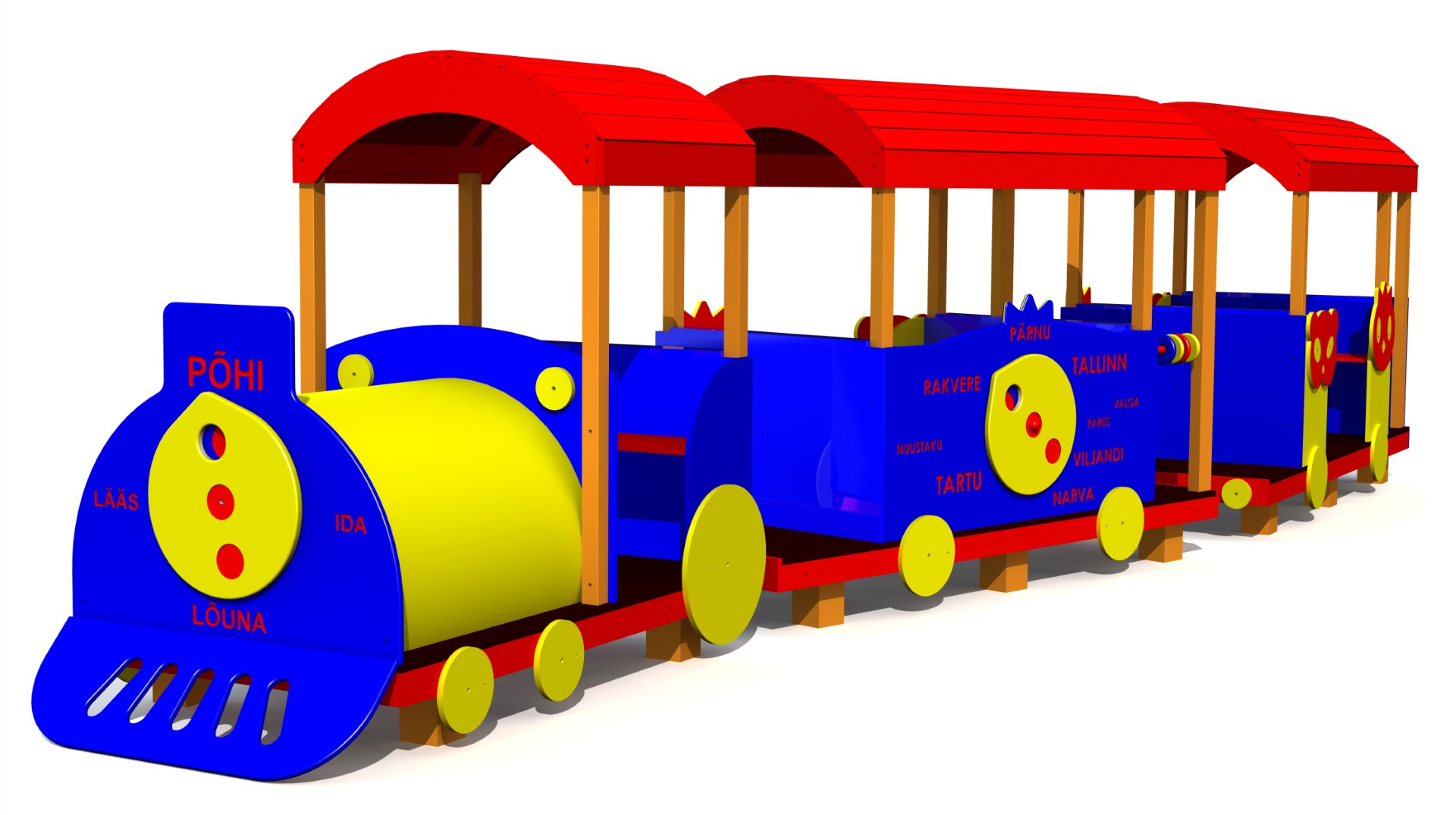 Speeltrein CHOO-CHOO lang