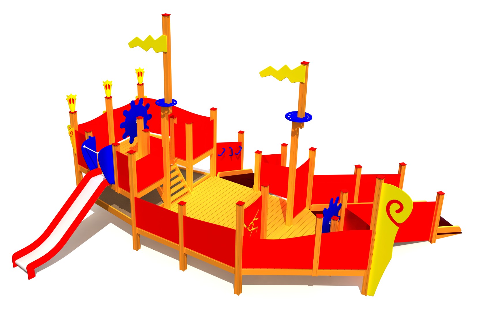 Speelschip GUSTAV VASA 2 (rolstoeltoegankelijk)