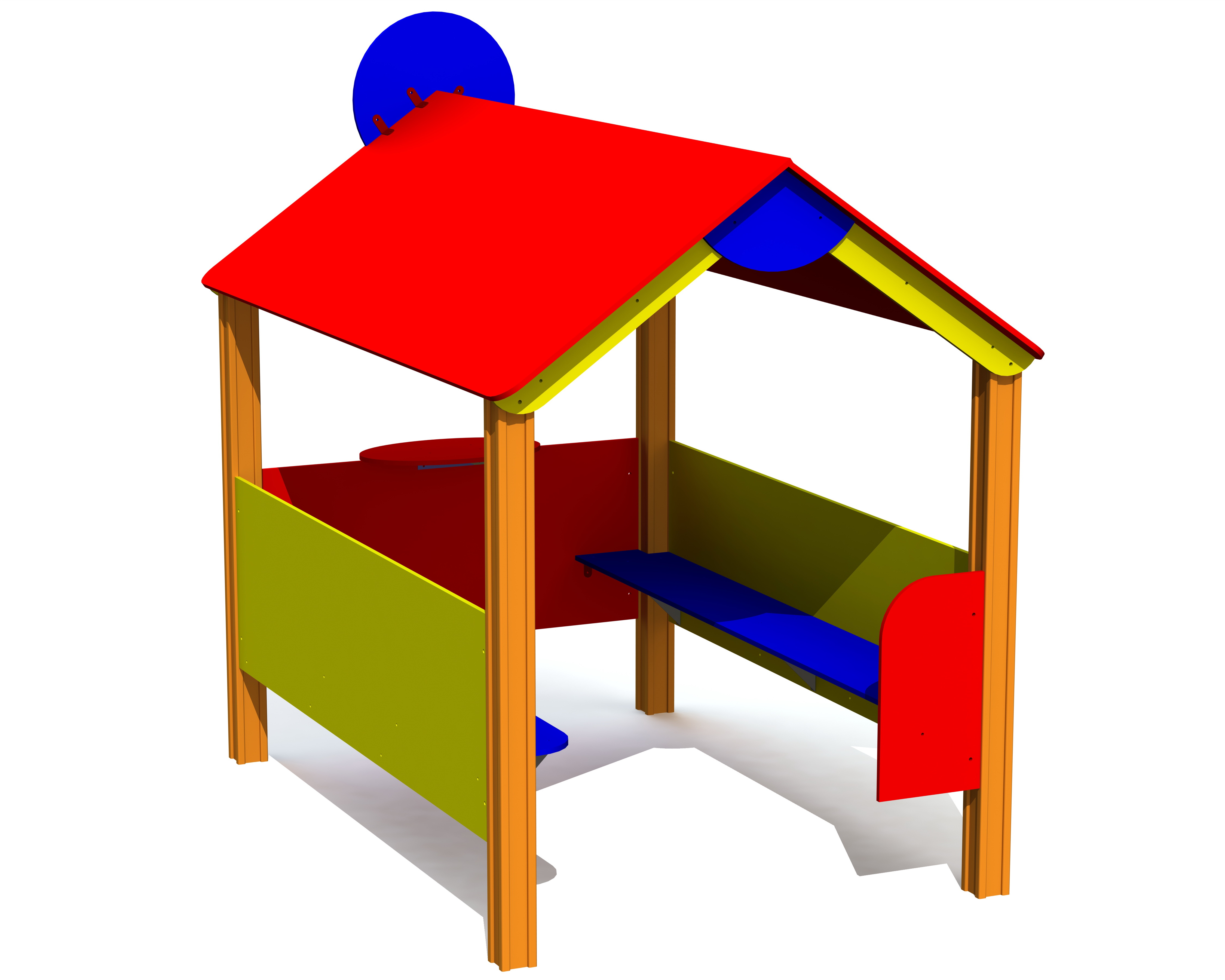 Speelhuisje BUFFET 2, zonder vloer