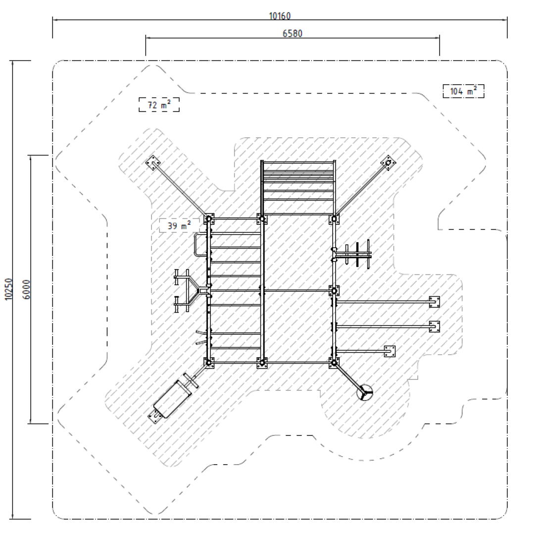WASHINGTON SET (roestvrij staal)