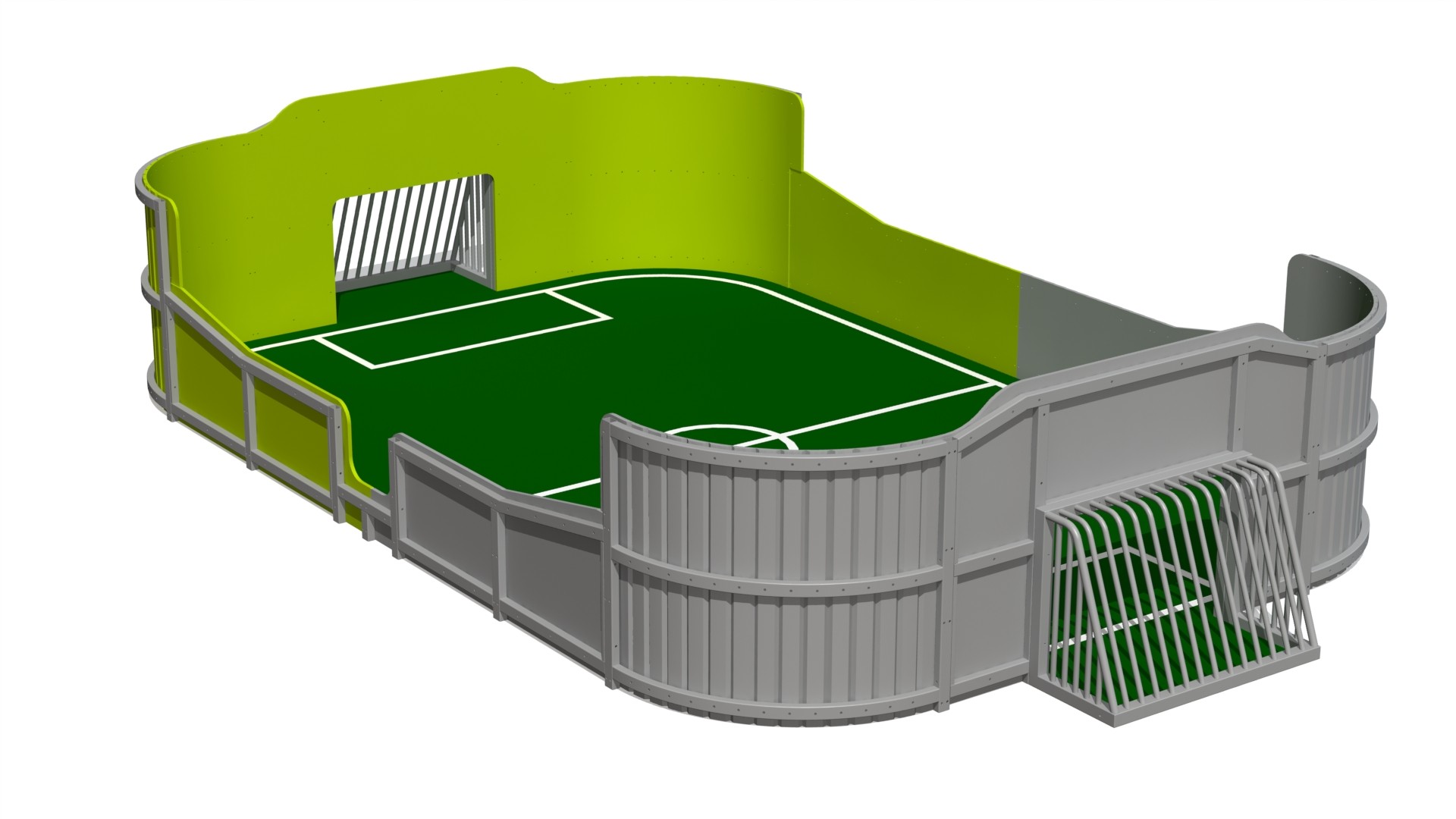 Multiarena 6×4 m (geverfd)