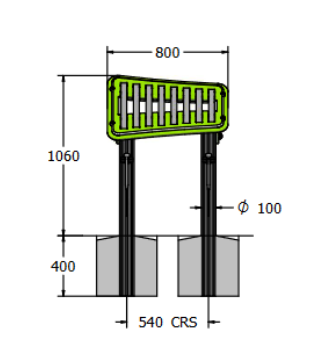 Concert platte chimes