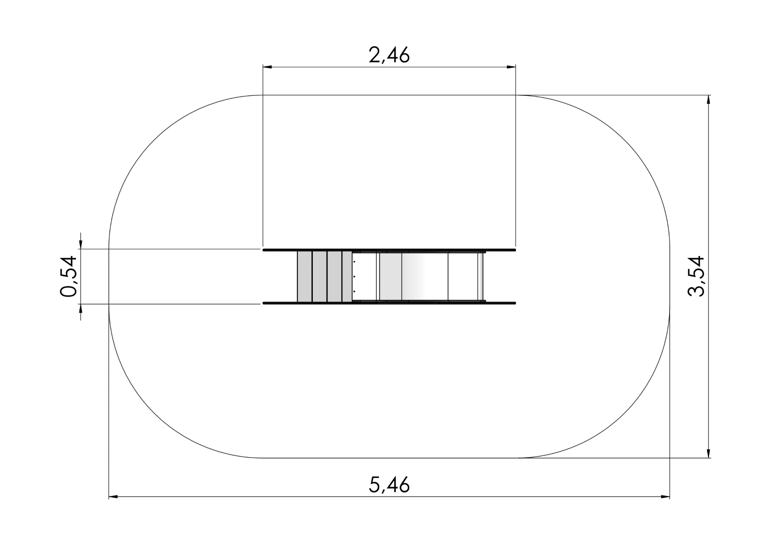 Glijbaan BEAVER, HDPE