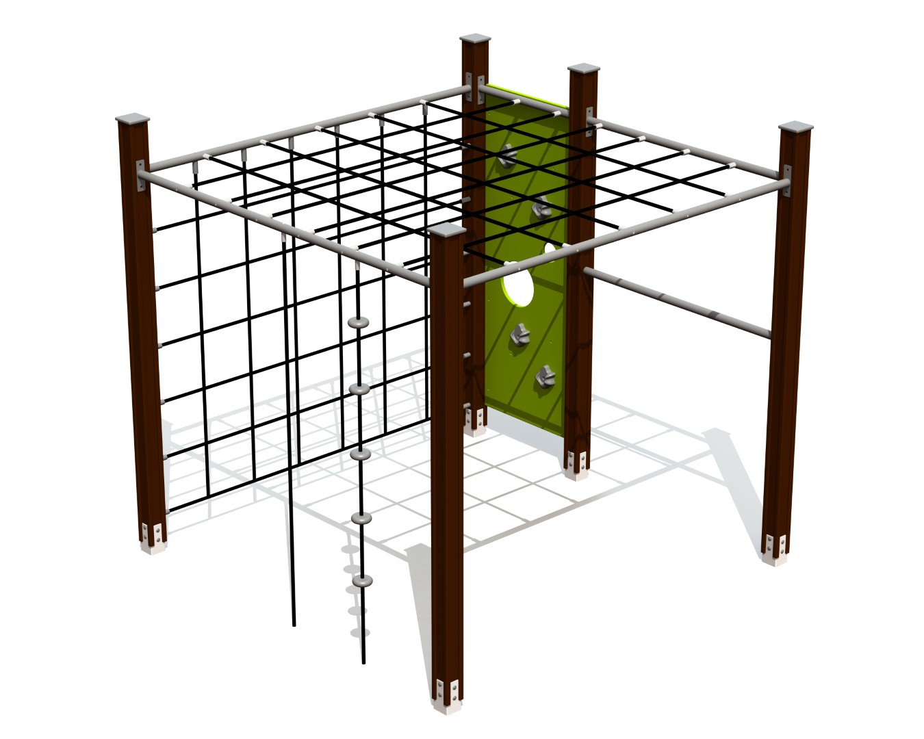 Klimrek MONKEY BIG (kunststof wand)