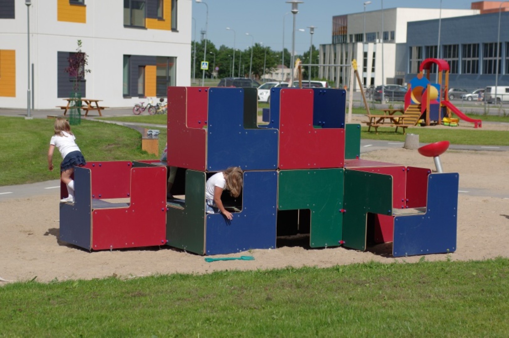 Doolhofpaneel L met bevestigingsset (1 st.)