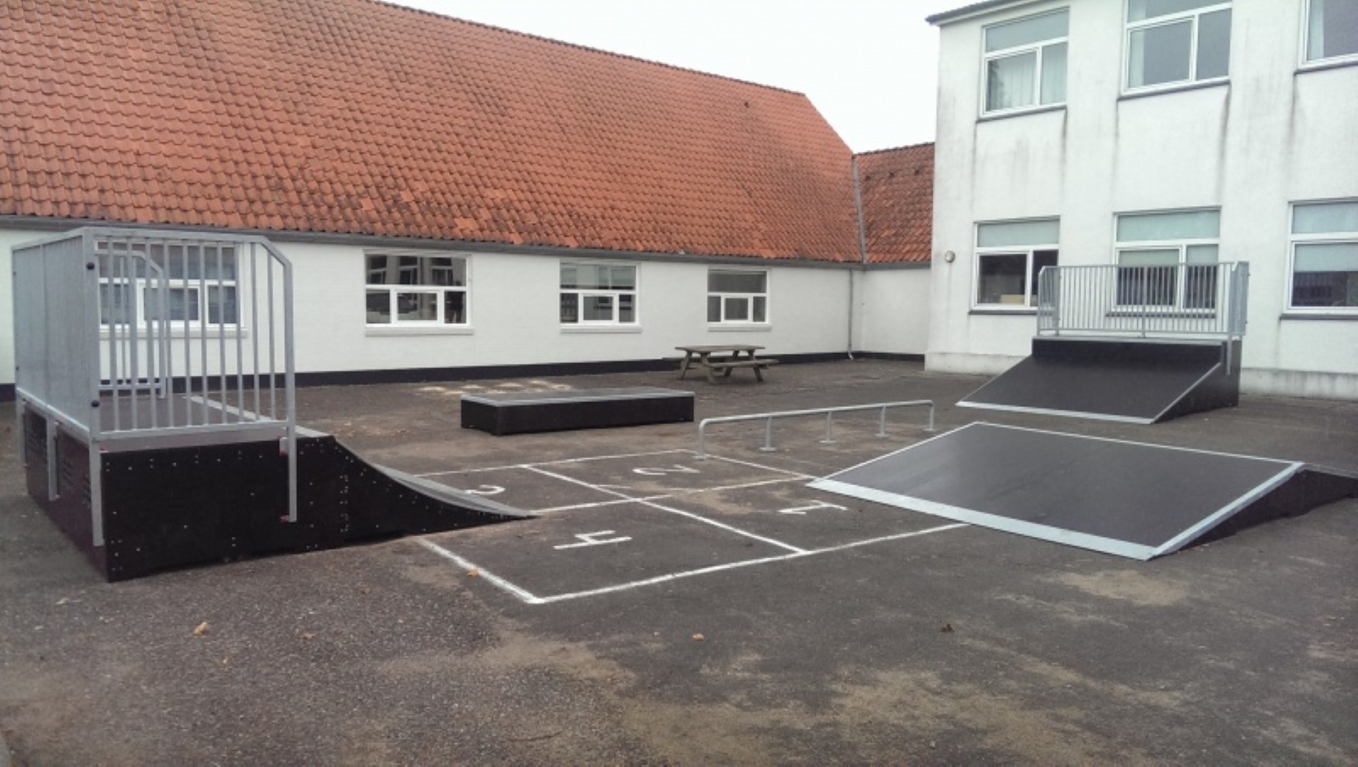 Skatepark L22 × B7,5 × H1