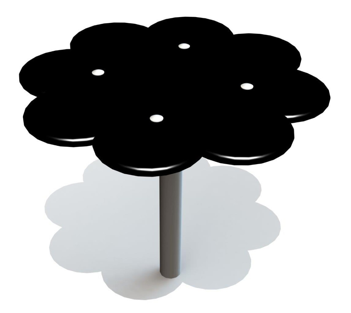 Bloemvormige zandtafel