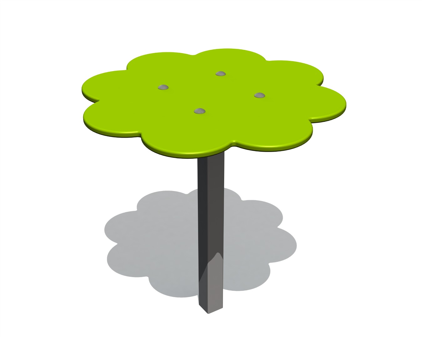 Bloemvormige zandtafel