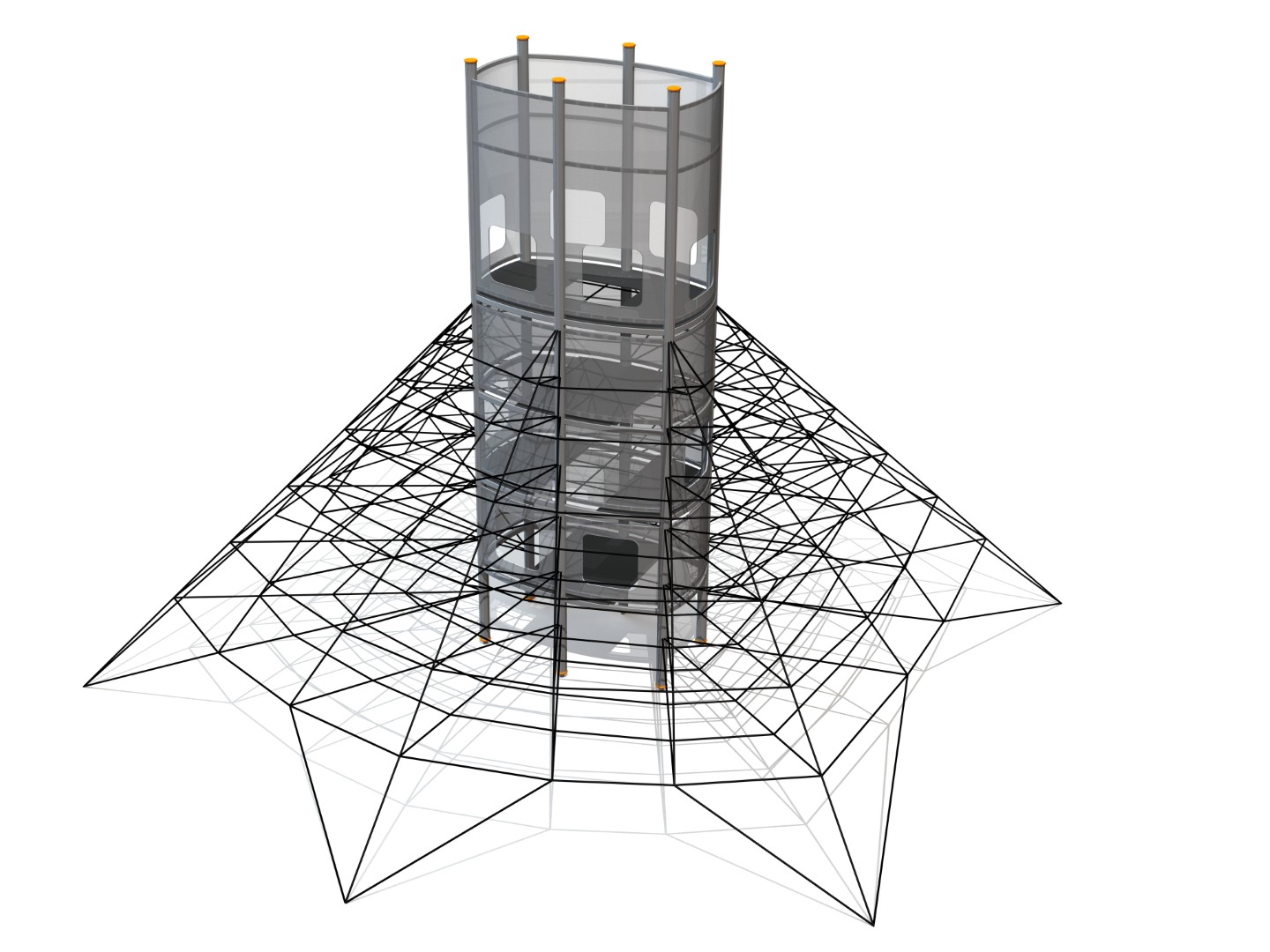 Hoge klimtoren OCTO 8