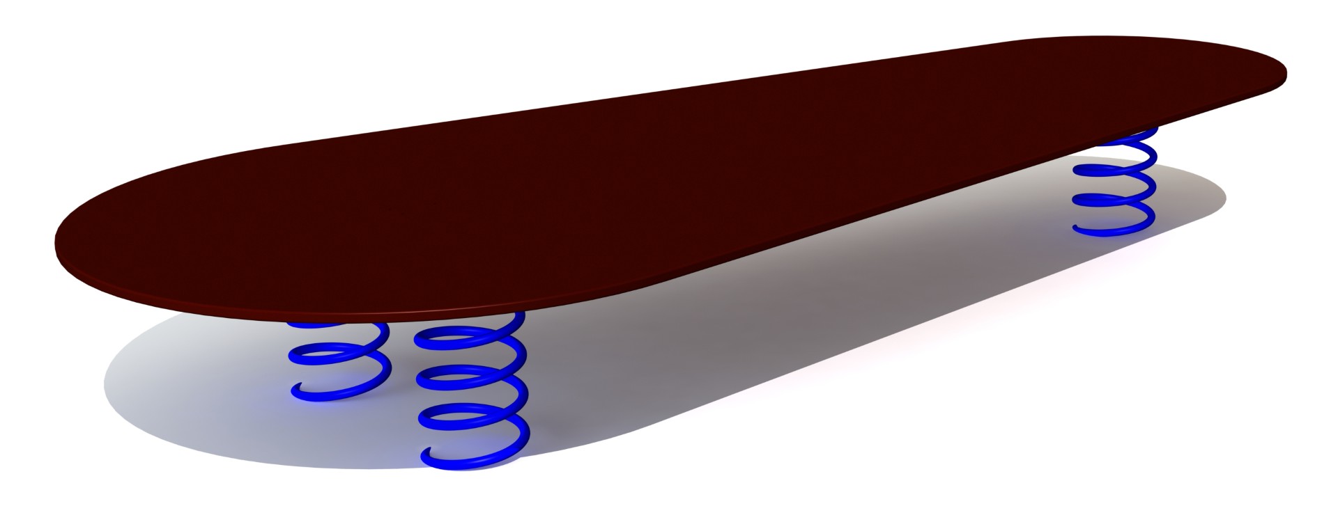 Evenwichtstand op veren