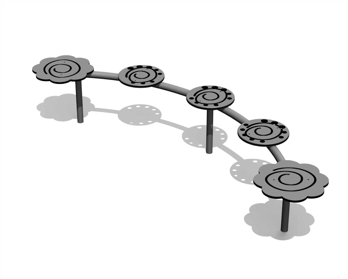 Spiraalbalk SLANG klein