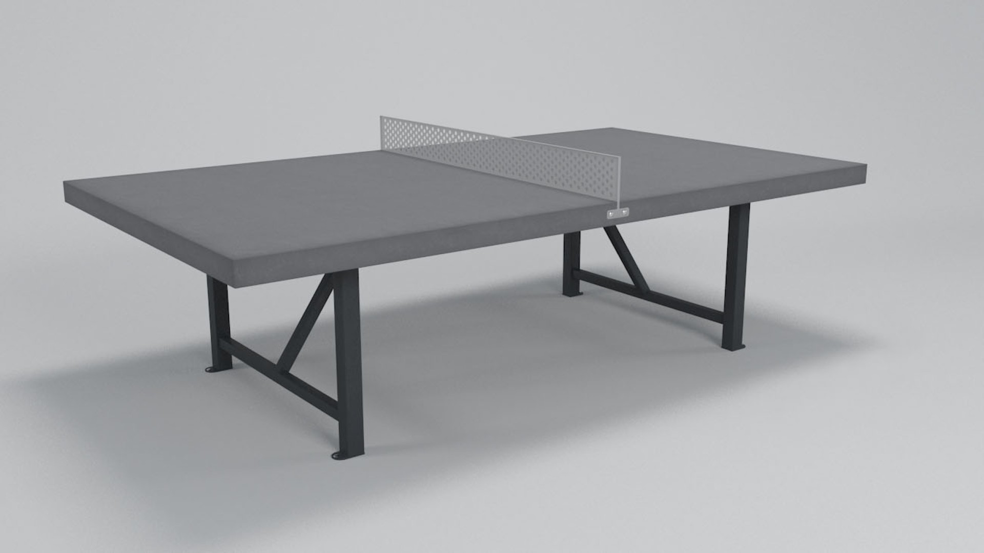 Betonnen buitentafeltennistafel 4