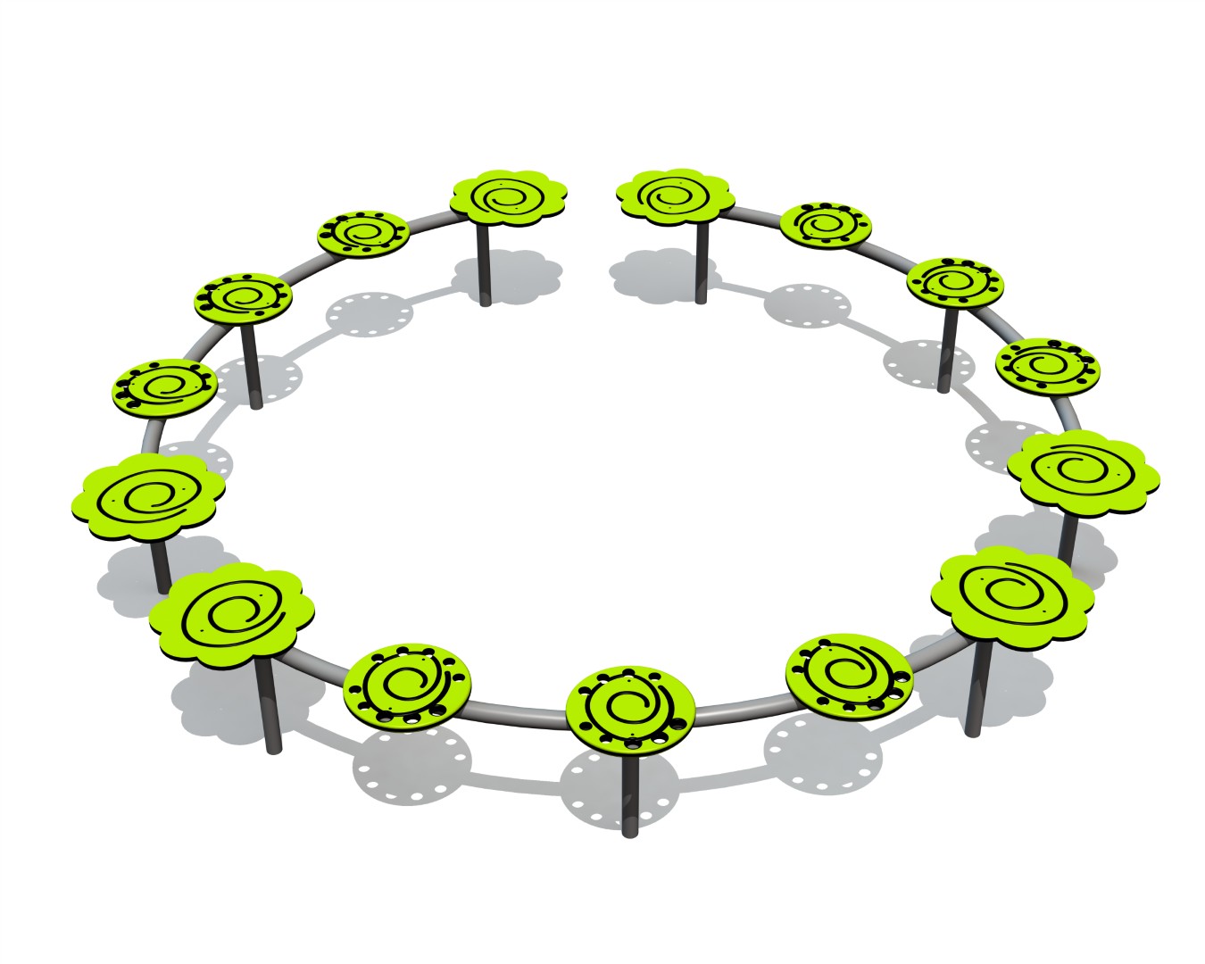 Spiraalbalk SLANG groot