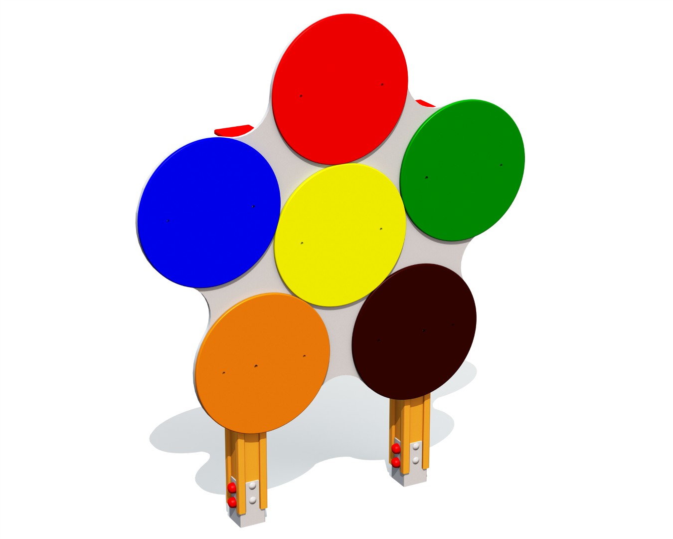 Speelwand voor slechtziende kinderen