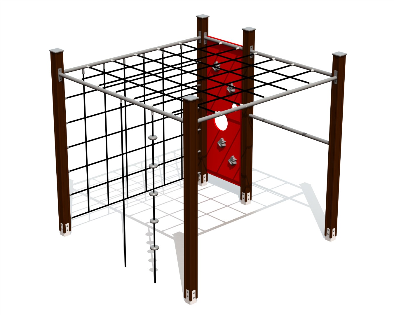 Klimrek MONKEY BIG (kunststof wand)