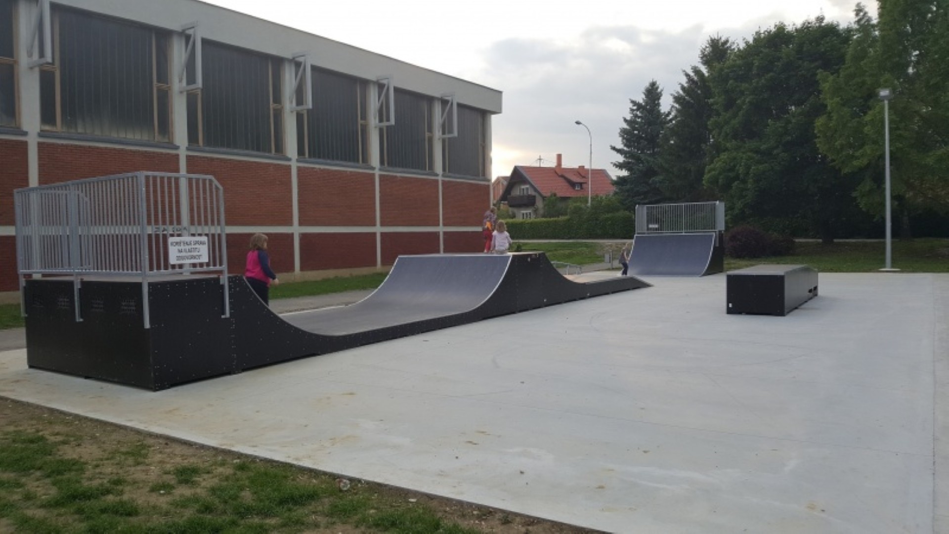 Skatepark L25 × B6 × H1,5