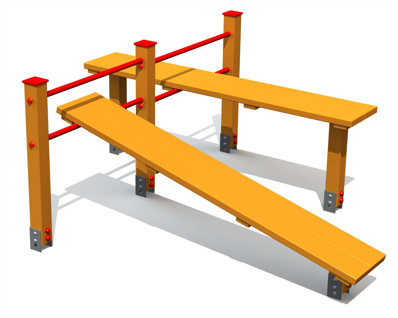 Buikspiertrainingsapparaat