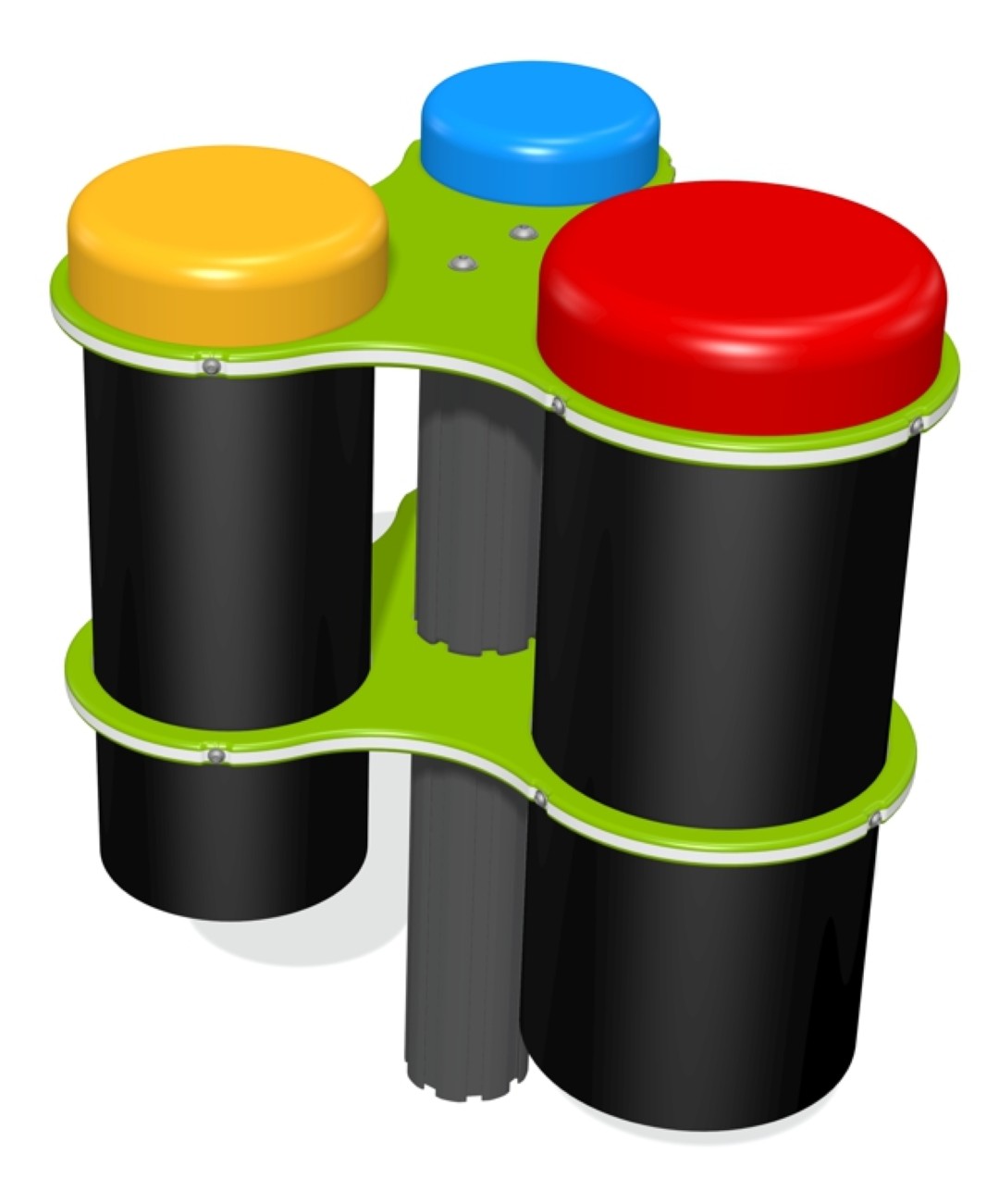 Bongoboom met aluminium paal