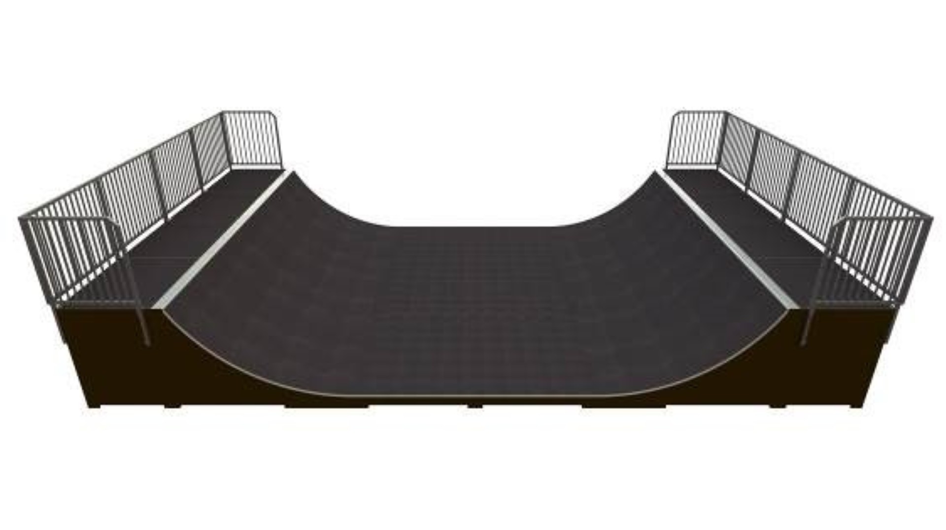 Miniramp L9,4 × B3,6 × H1,5