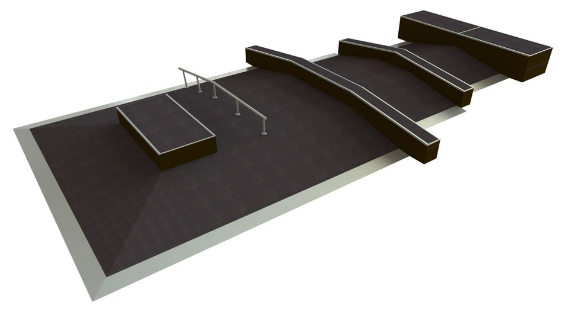 Skate funbox L14,3 × B8 × H1