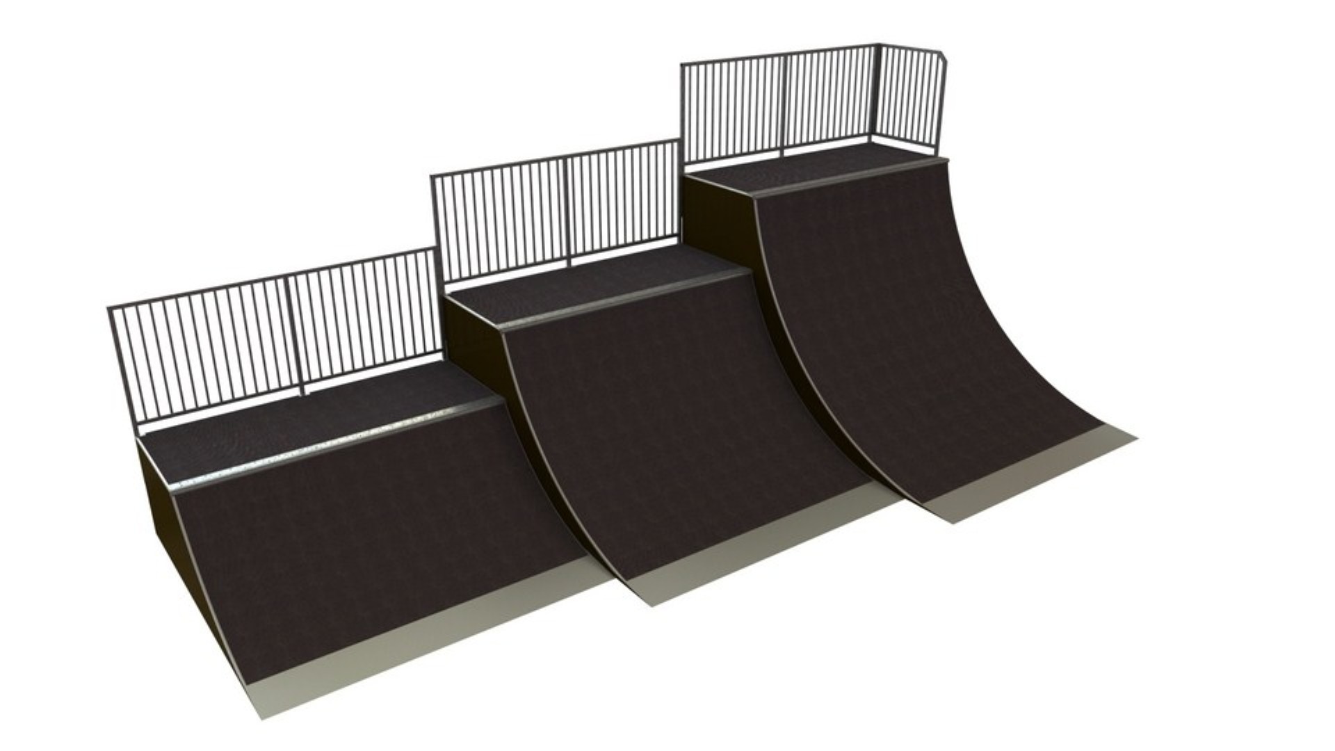 Quarterpipe L3 × B1,22 × H1