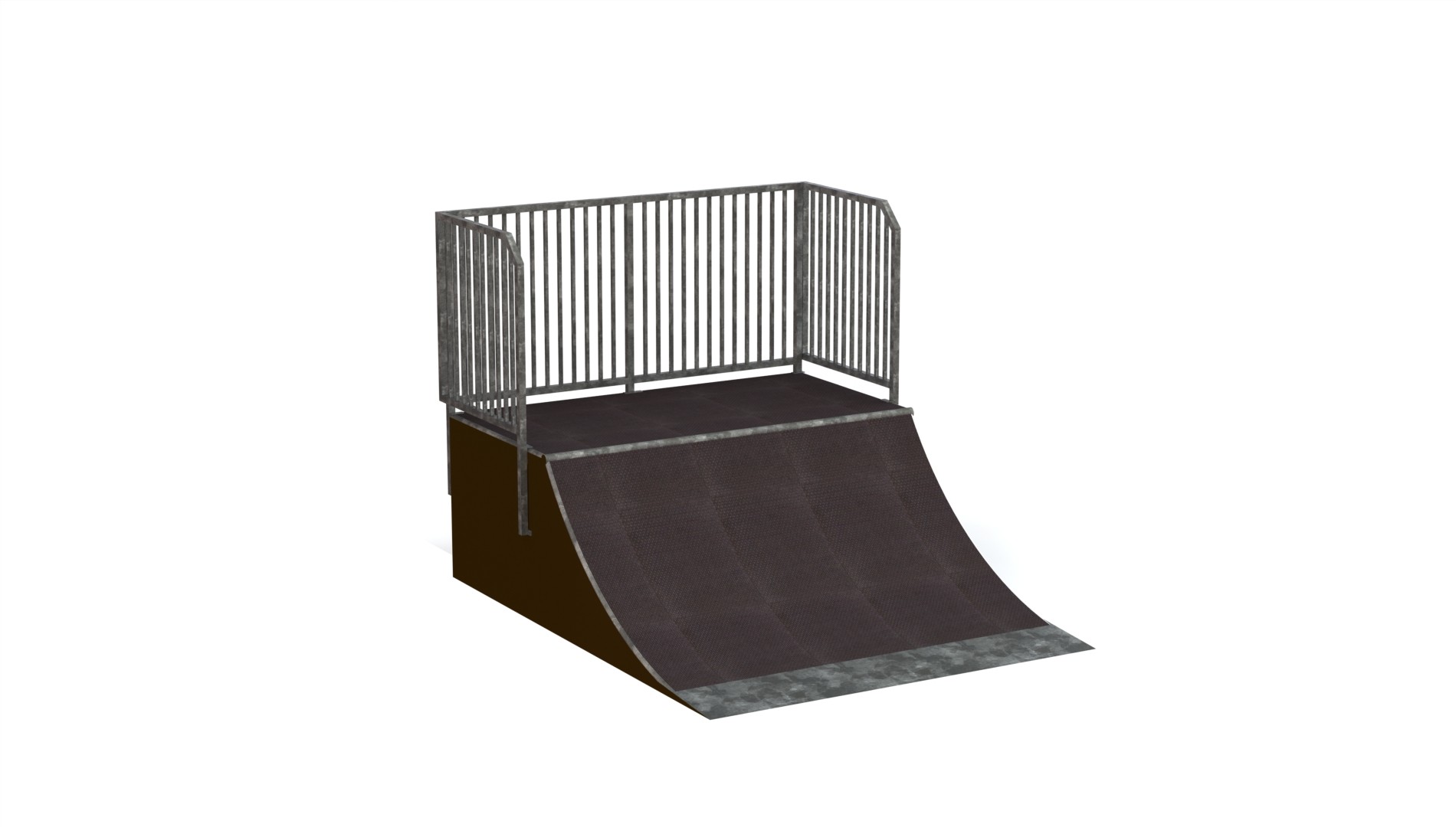 Quarterpipe L3,4 × B3,66 × H1,2