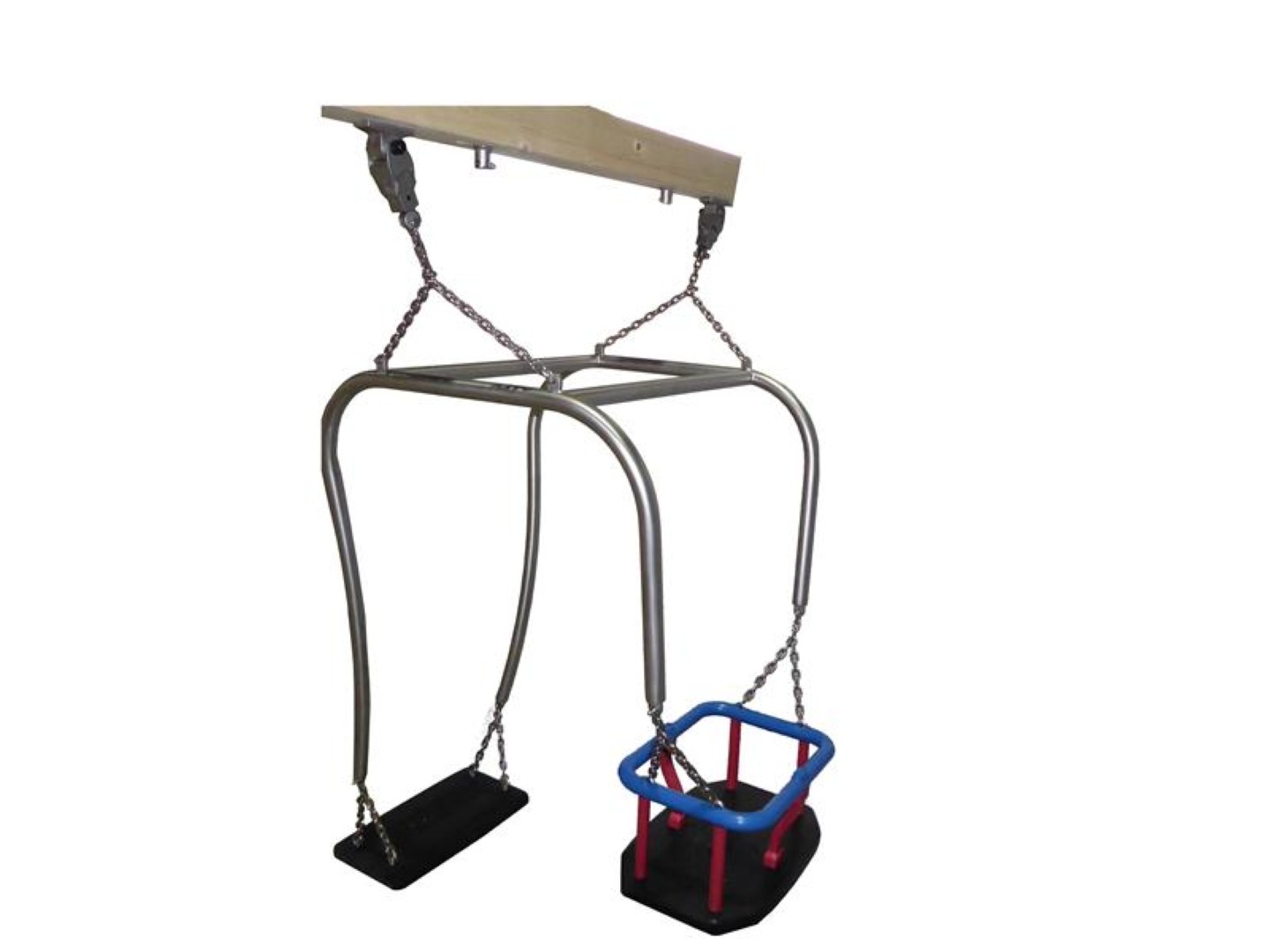 Ouder‑kind schommelset (2 kettingen, beslag)