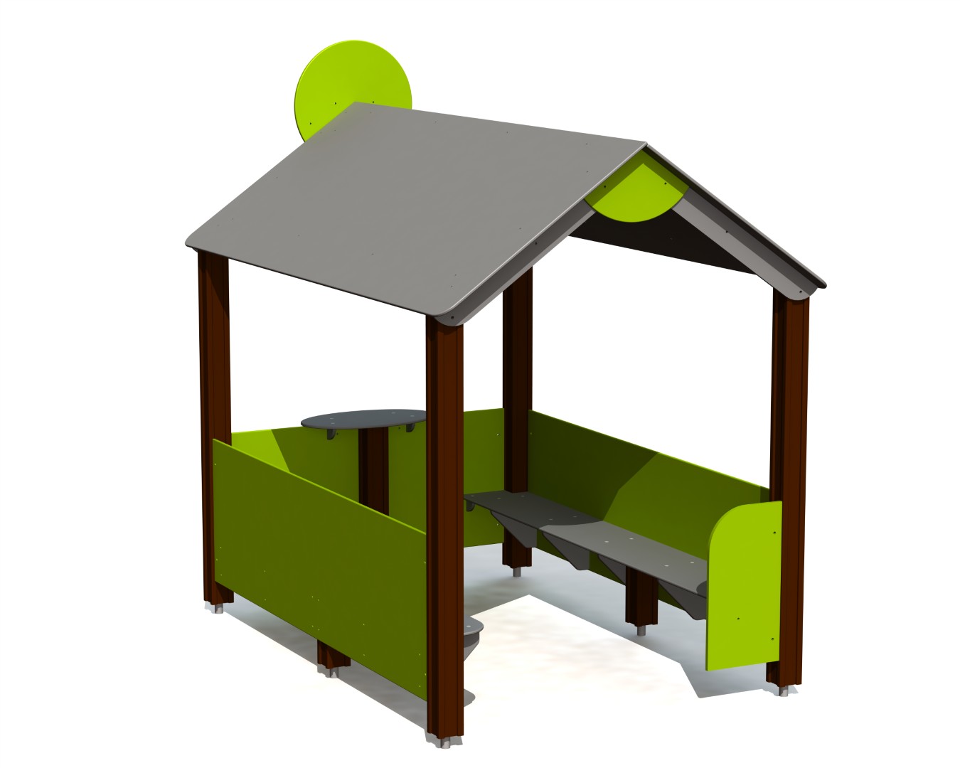 Speelhuisje BUFFET 2, zonder vloer