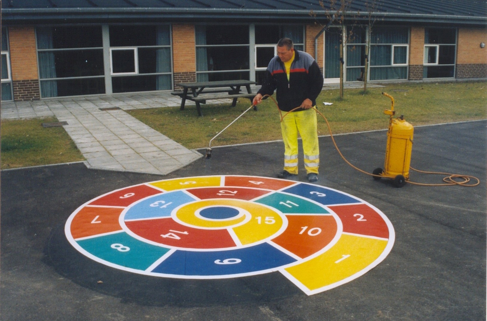 SPIRAAL Cijfers van 1 tot 15