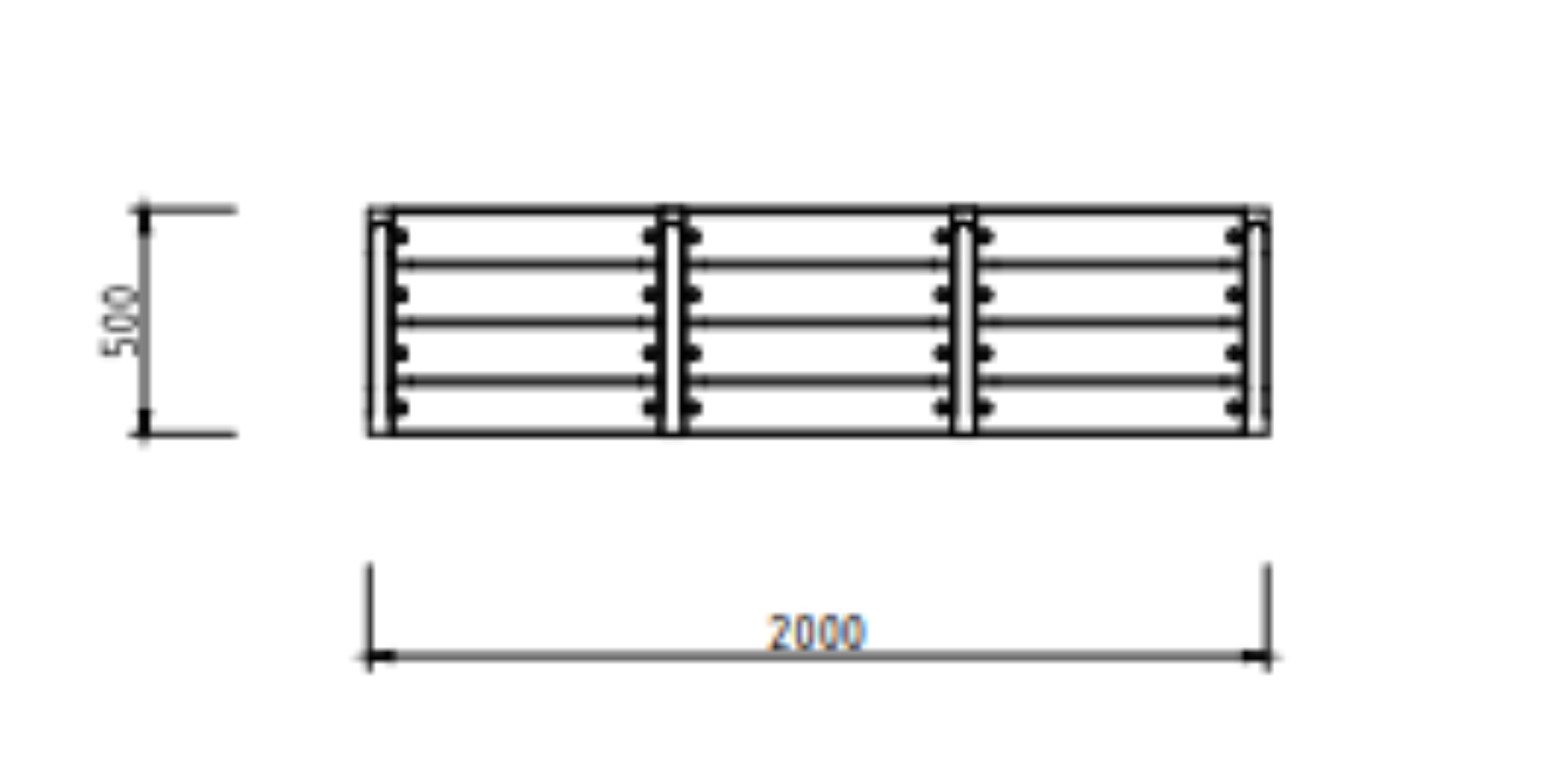 Trainingsbank WORKOUT BENCH II