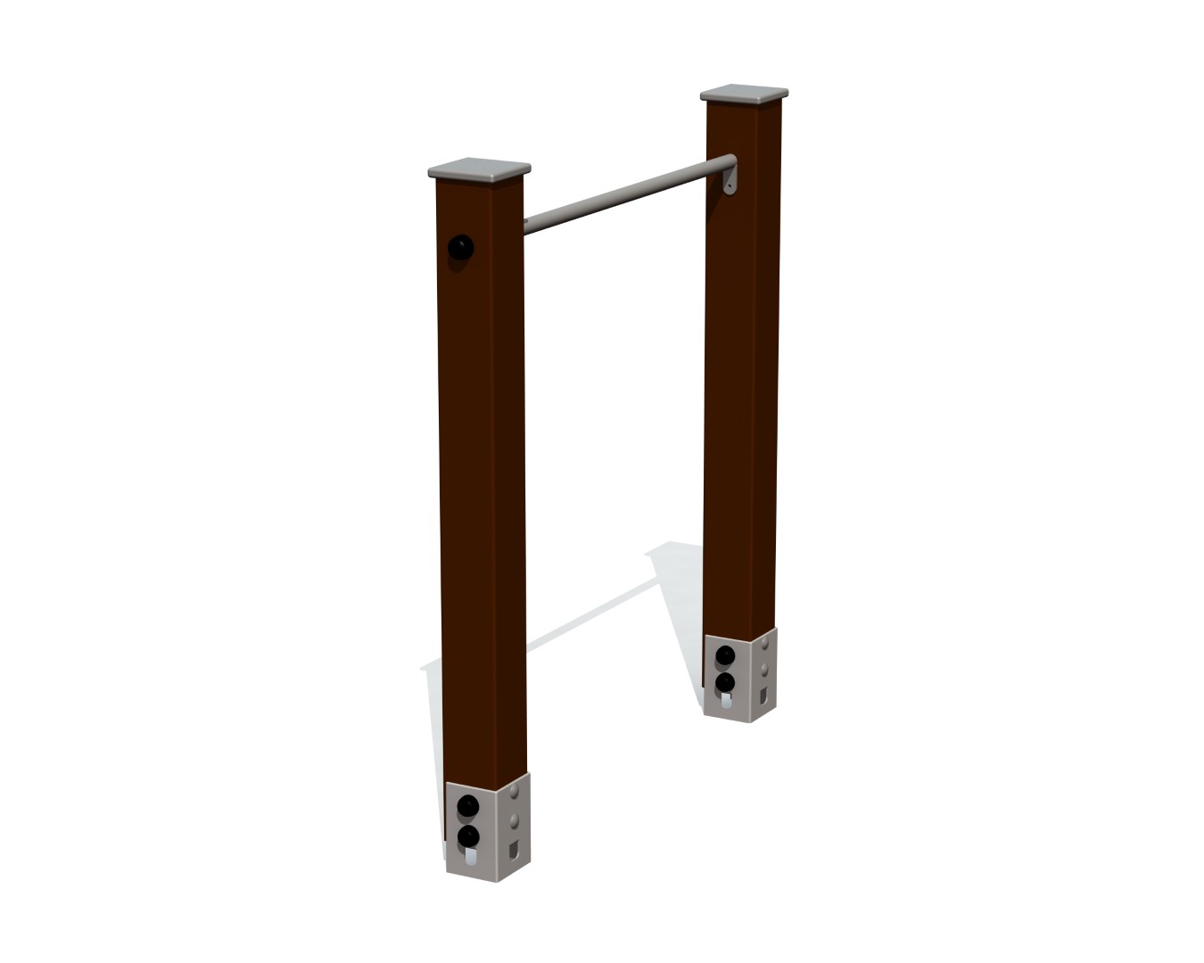 Trapeze op één hoogte