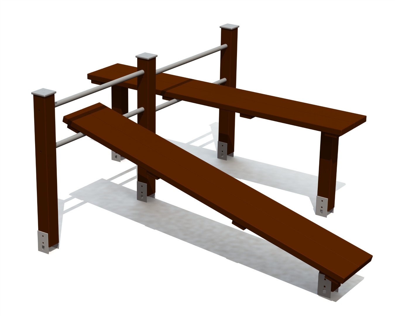 Buikspiertrainingsapparaat