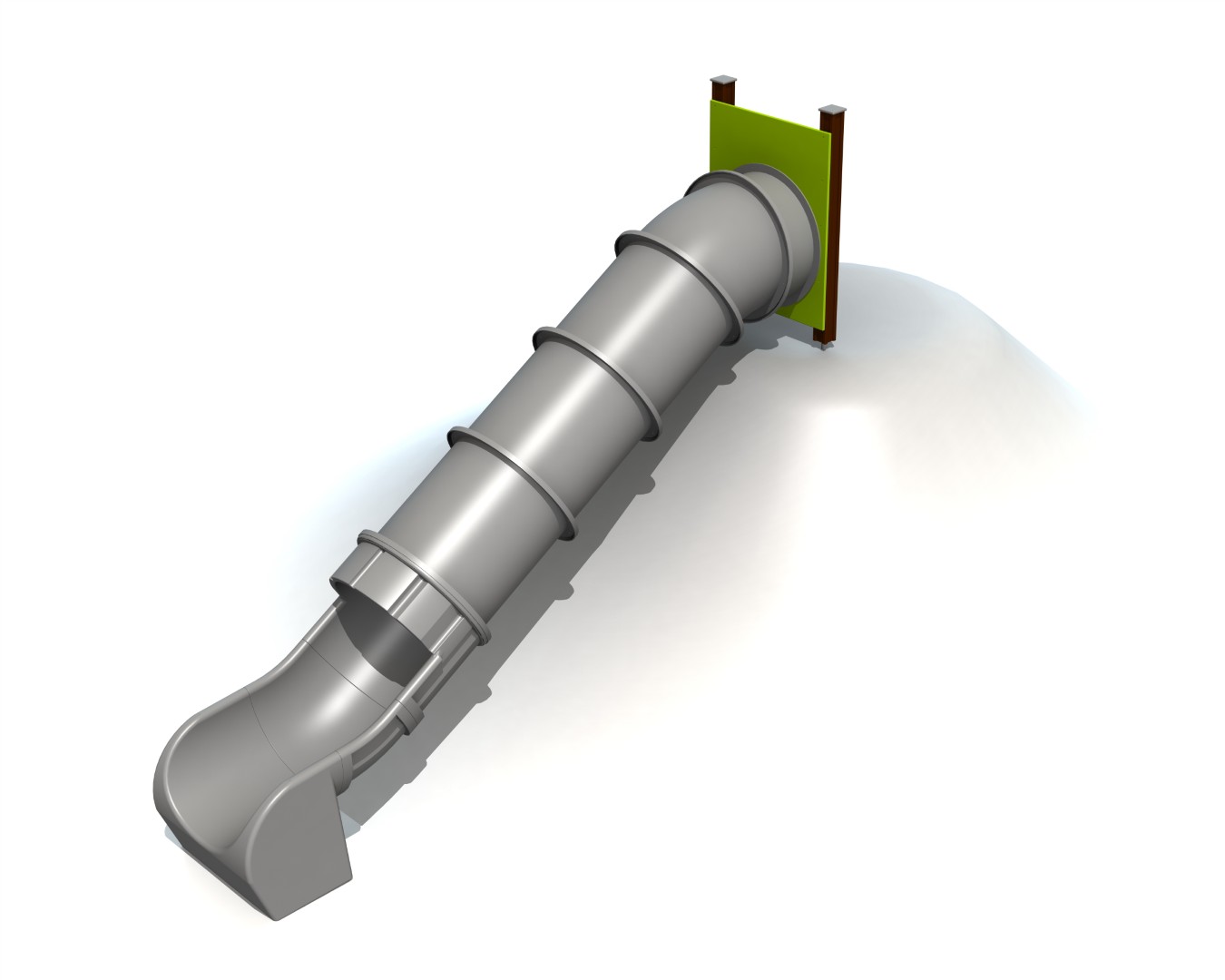 Tunnnelglijbaan h. 1,90 m