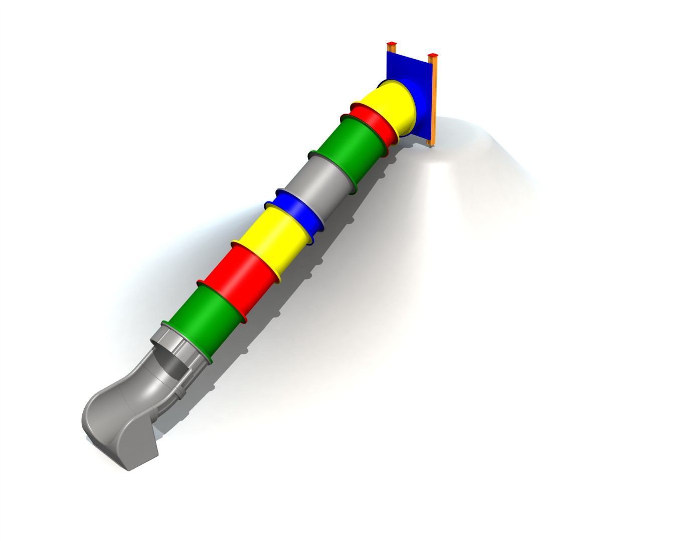 Tunnelglijbaan h. 2,90 m