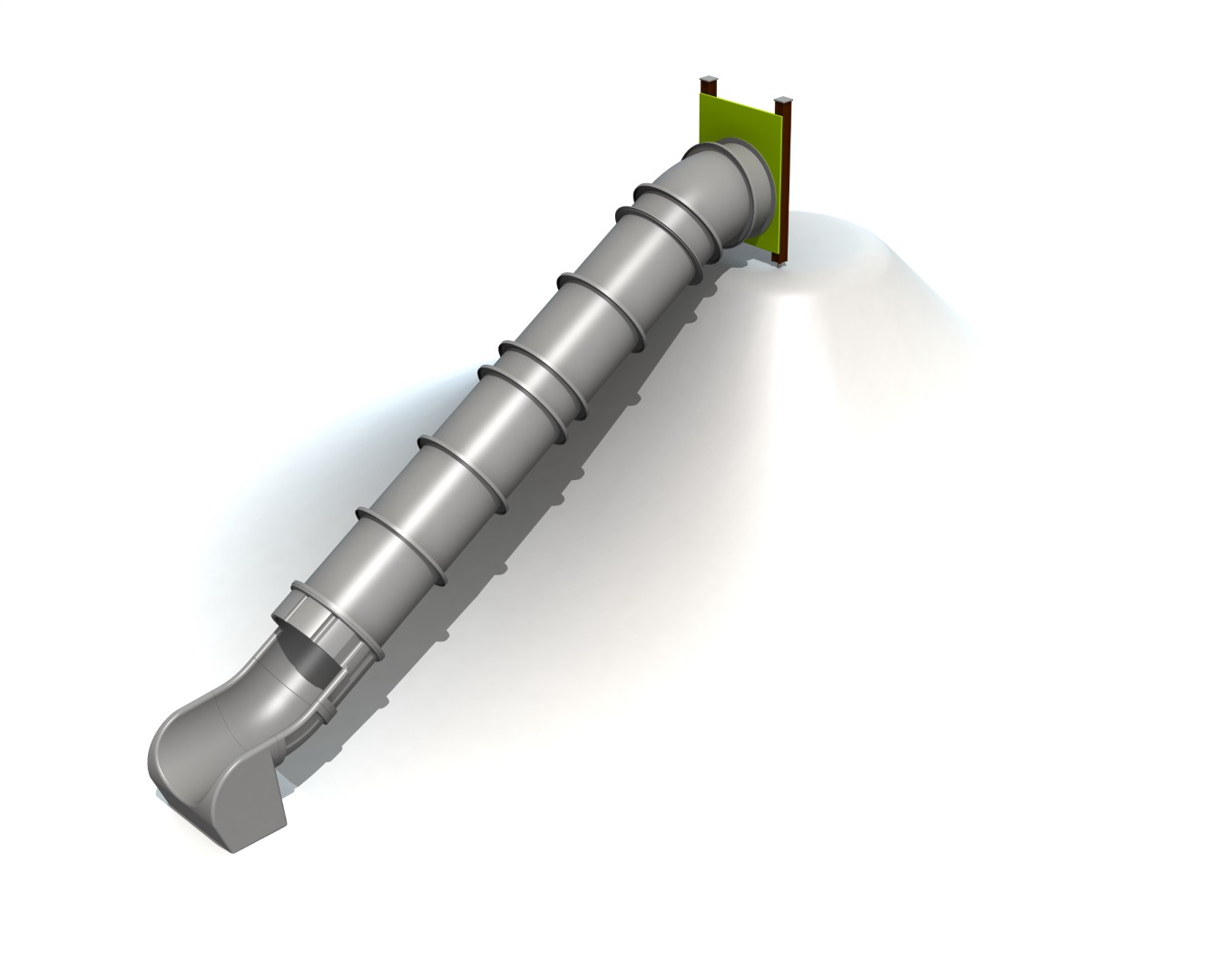 Tunnelglijbaan h. 2,90 m