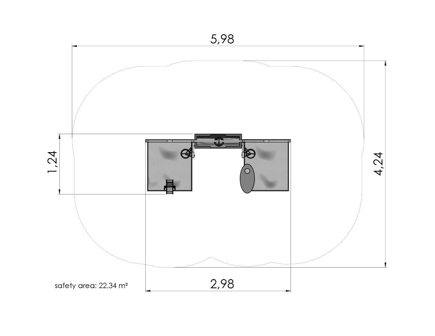 Zandspeeltoestel SCHUUR