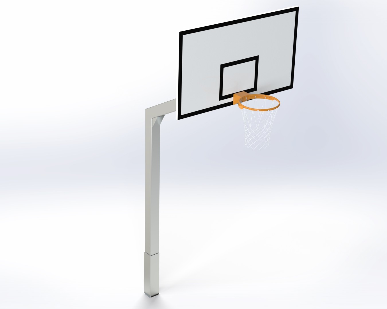 Basketbalconstructie voor volwassenen