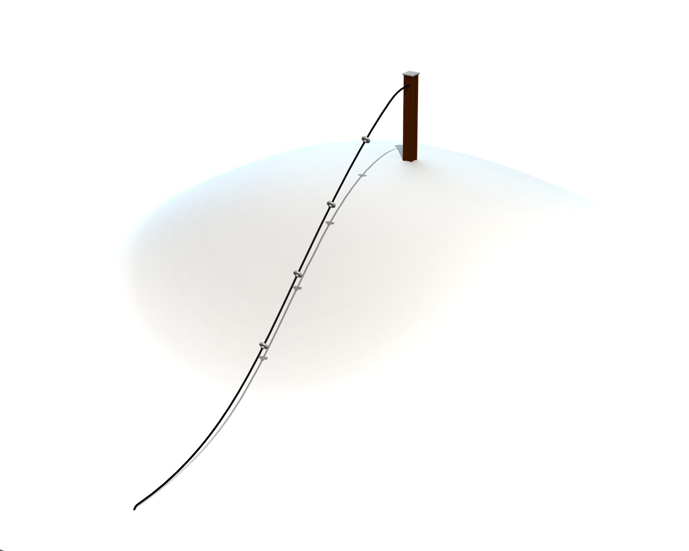 Heuvelklim-touw tot 5 m