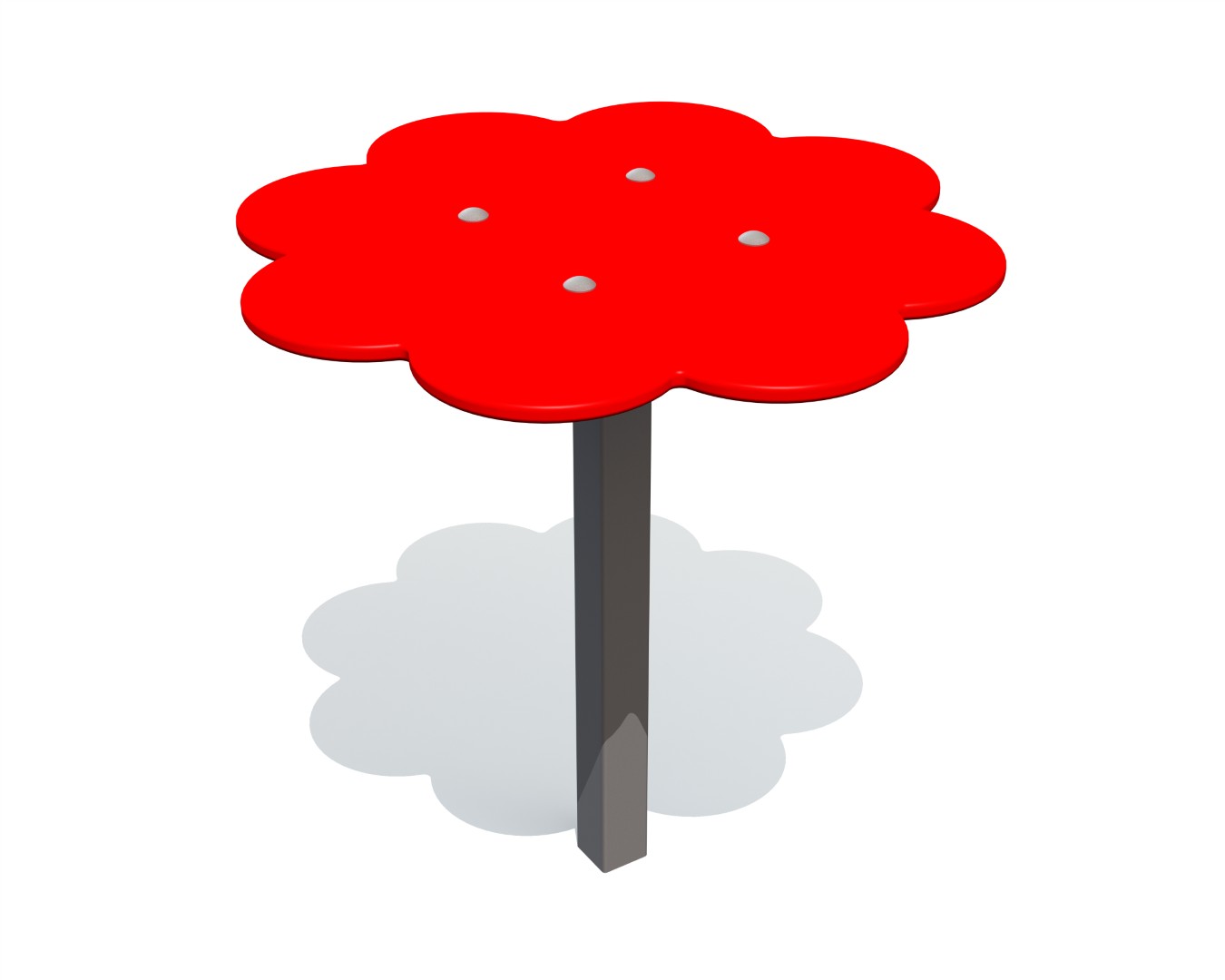 Bloemvormige zandtafel