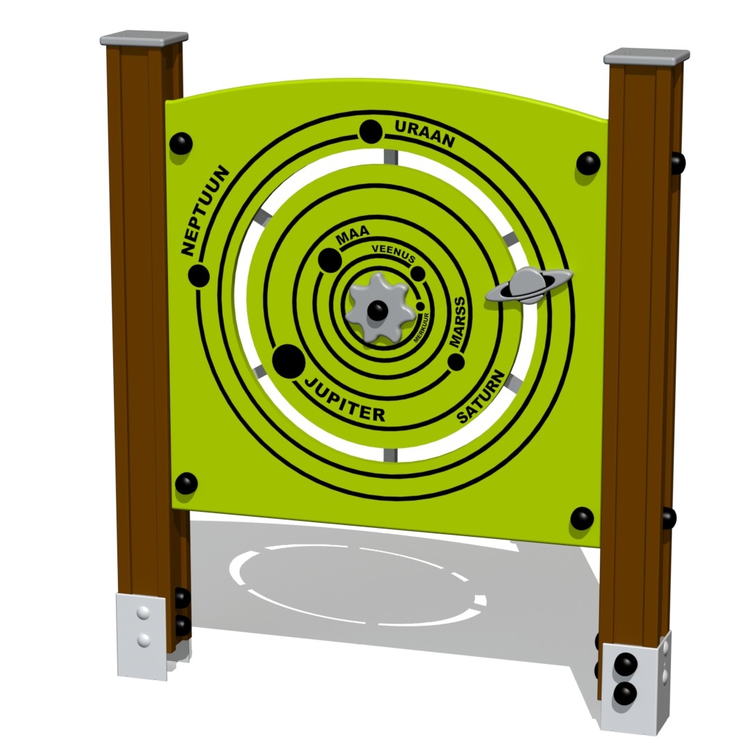 Activiteitenwand ZONNESTELSEL
