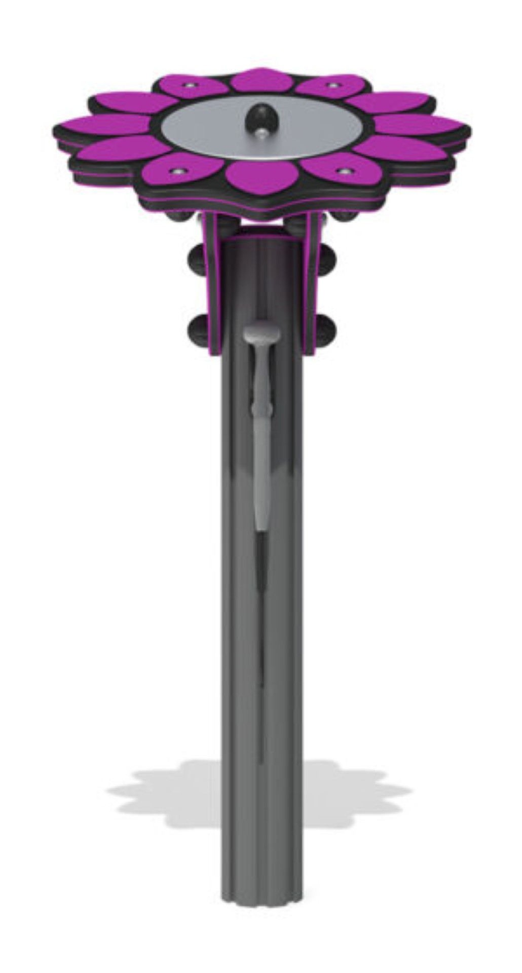 Virtuoso cimbaalbLOEM met aluminium paal