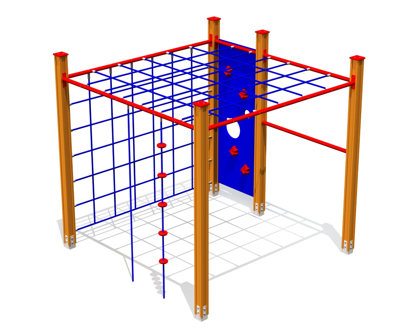 Klimrek MONKEY BIG (kunststof wand)