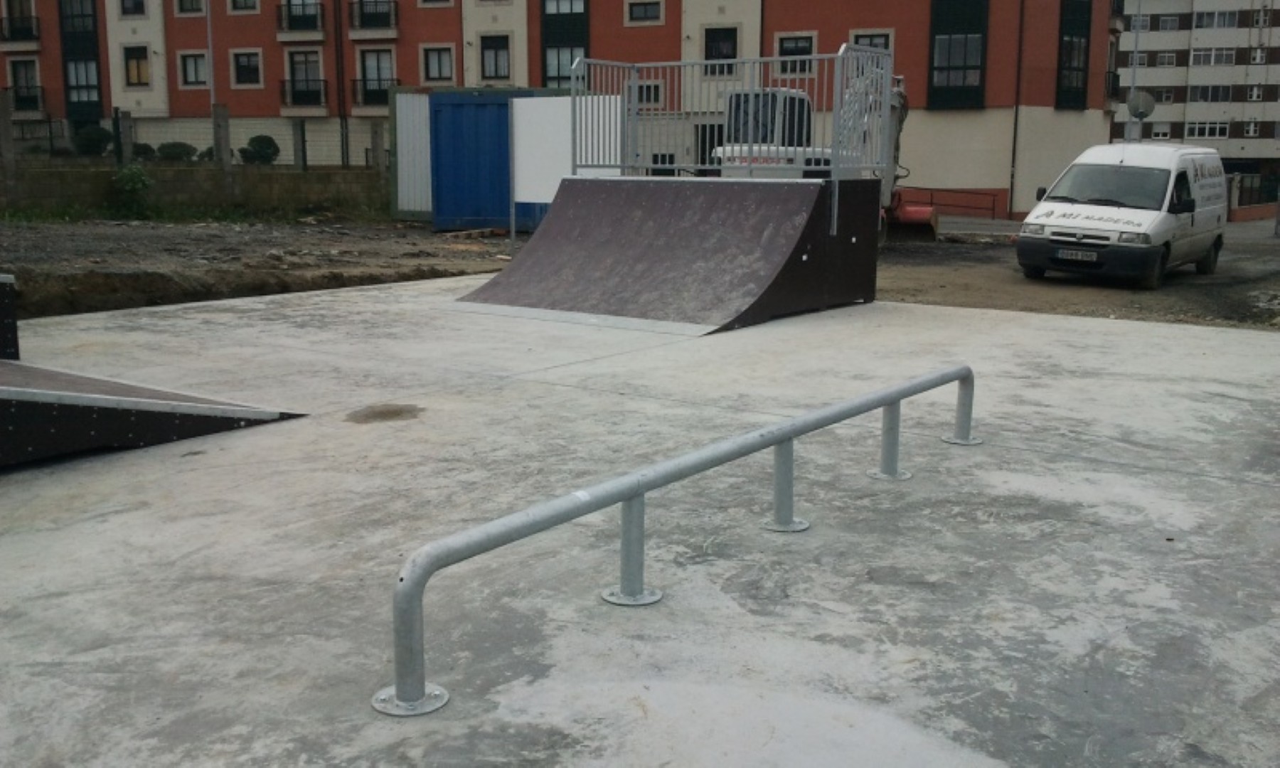 Grindrail (recht, rond) L5 × B0,06 × H0,4