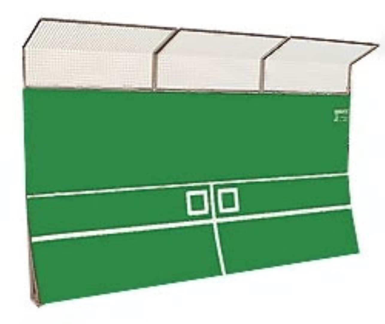 Tennis oefenmuur buiten 3,0×1,0 m