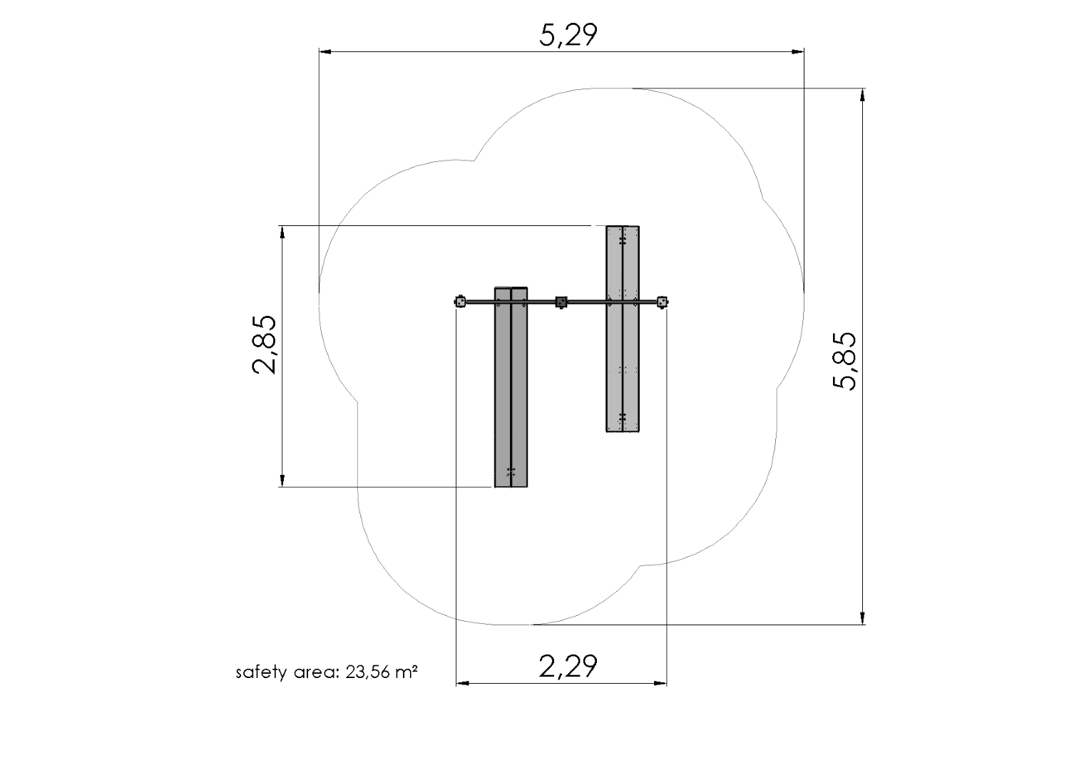 Buikspiertrainingsapparaat