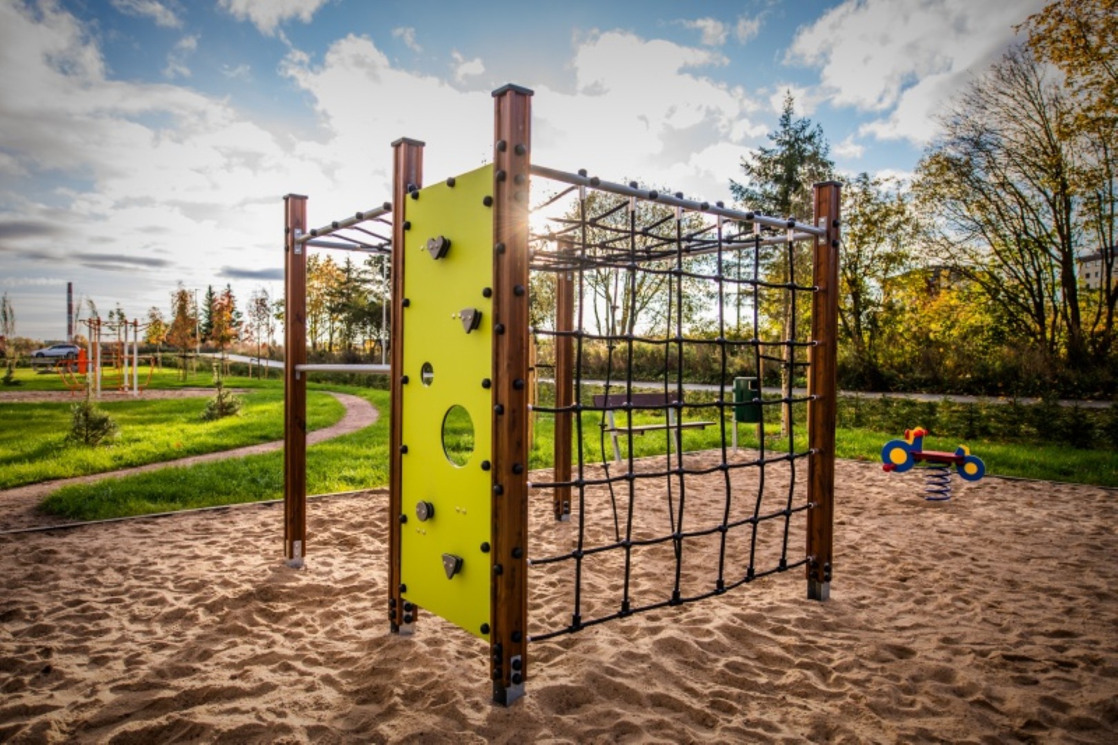 Klimrek MONKEY BIG (kunststof wand)