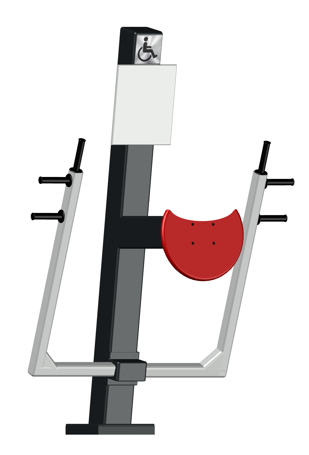 Back row (voor mindervaliden)