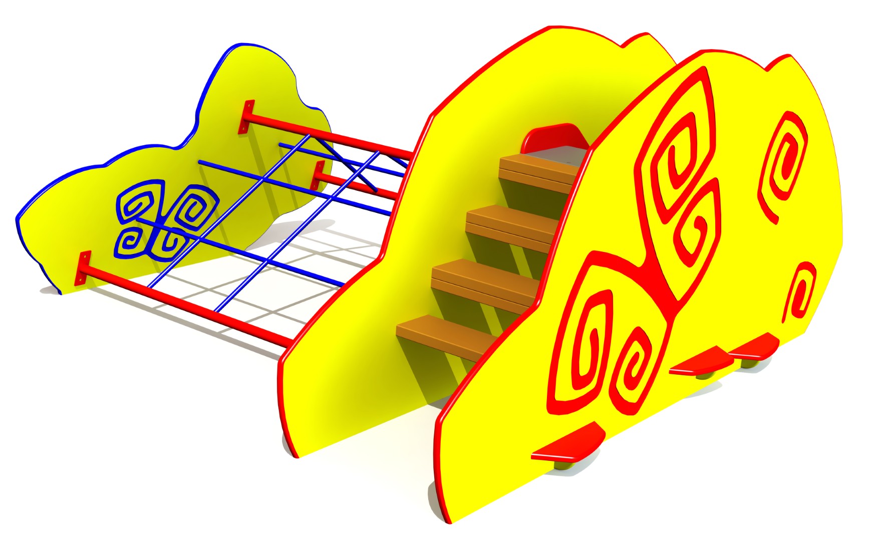 Glijbaan BEVER met klimrek